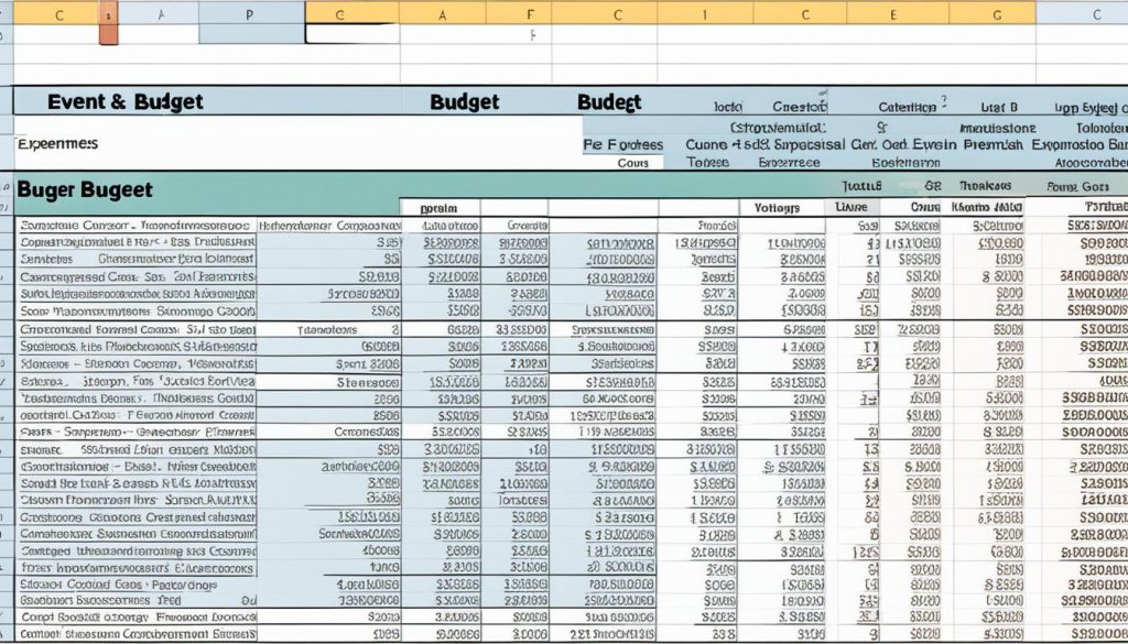 event budgeting