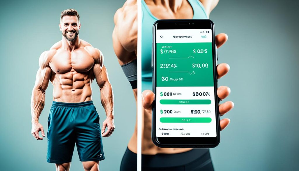 fitness app savings