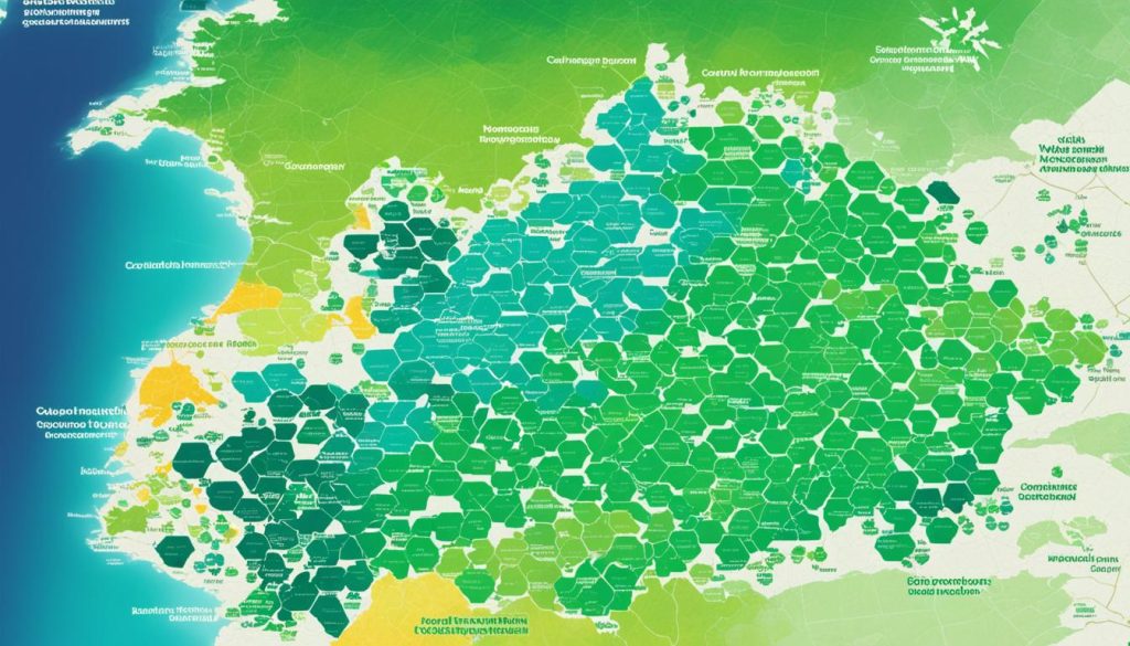 regional differences in clean energy investments